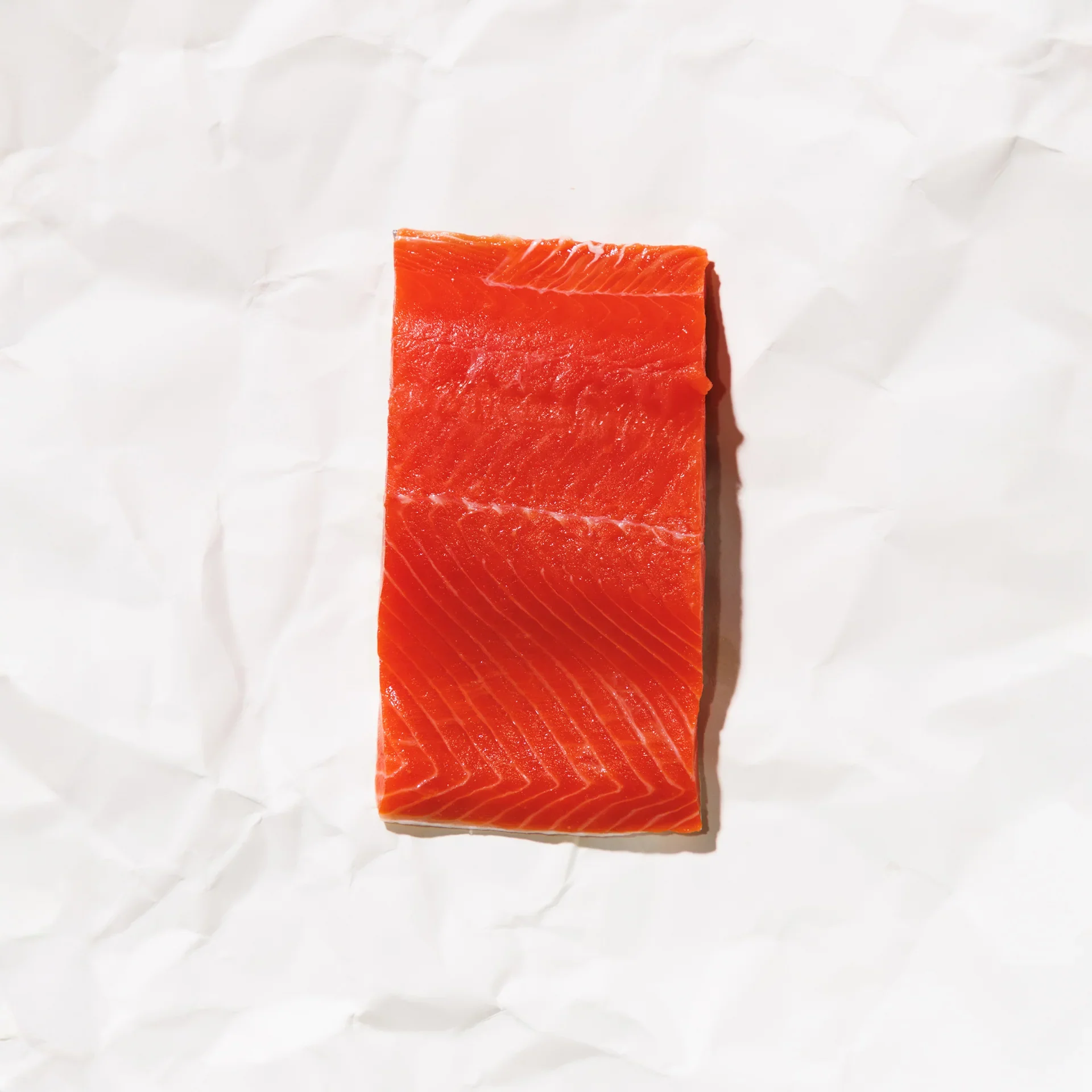 A portion of sockeye salmon